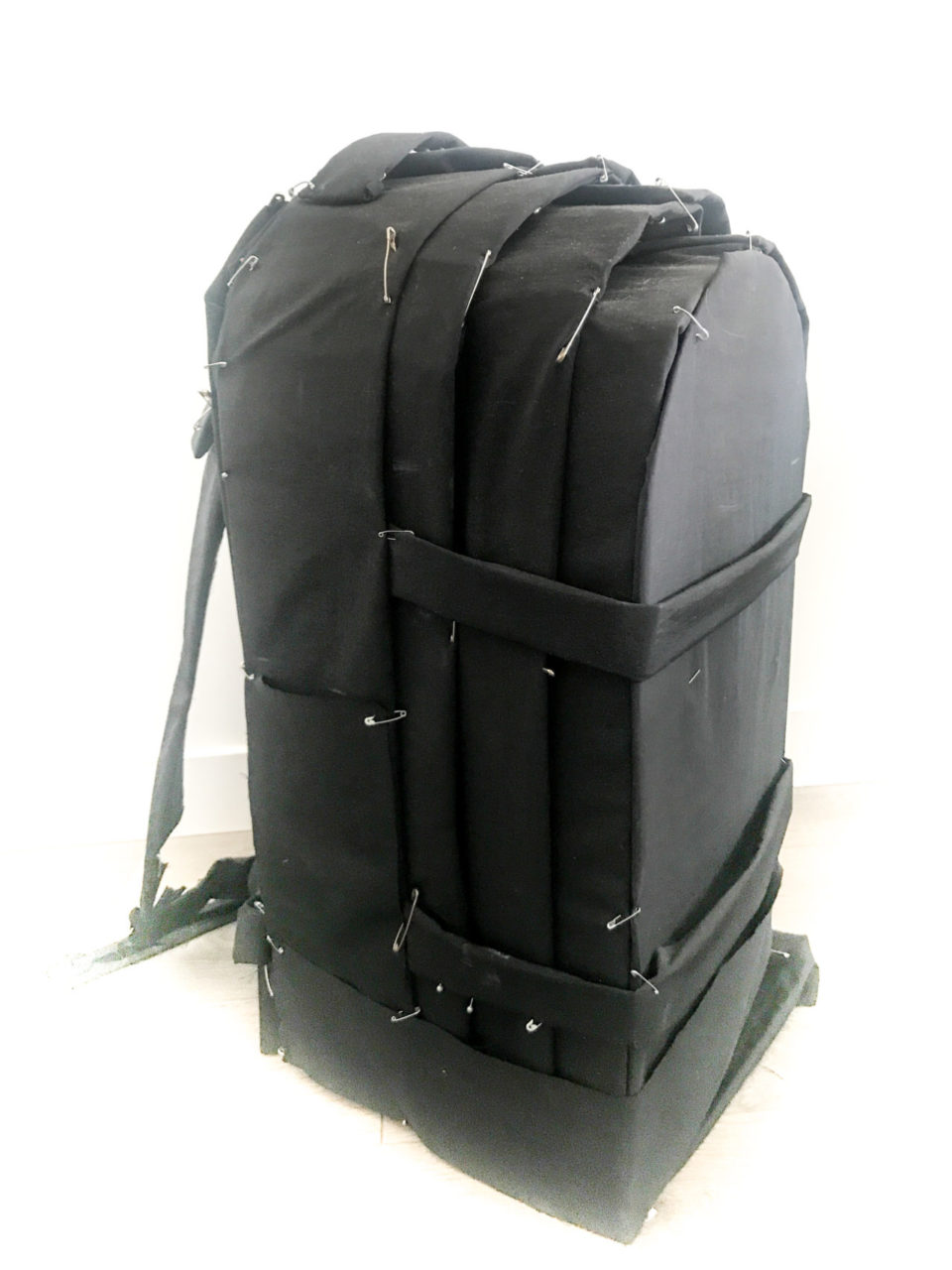 Front opening rucksack best sale