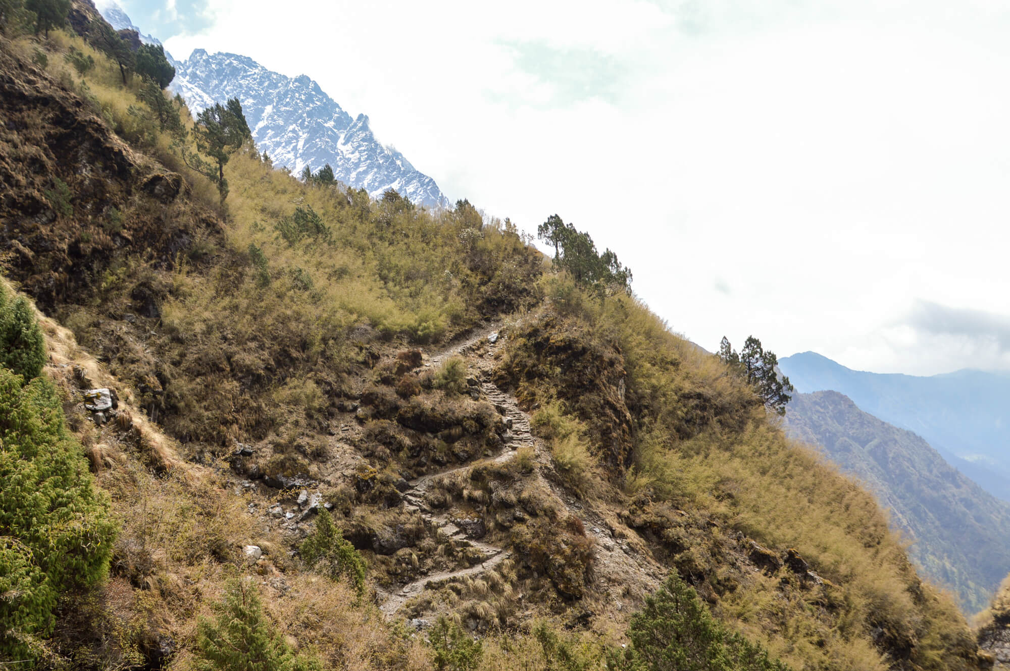 langtang valley trek route