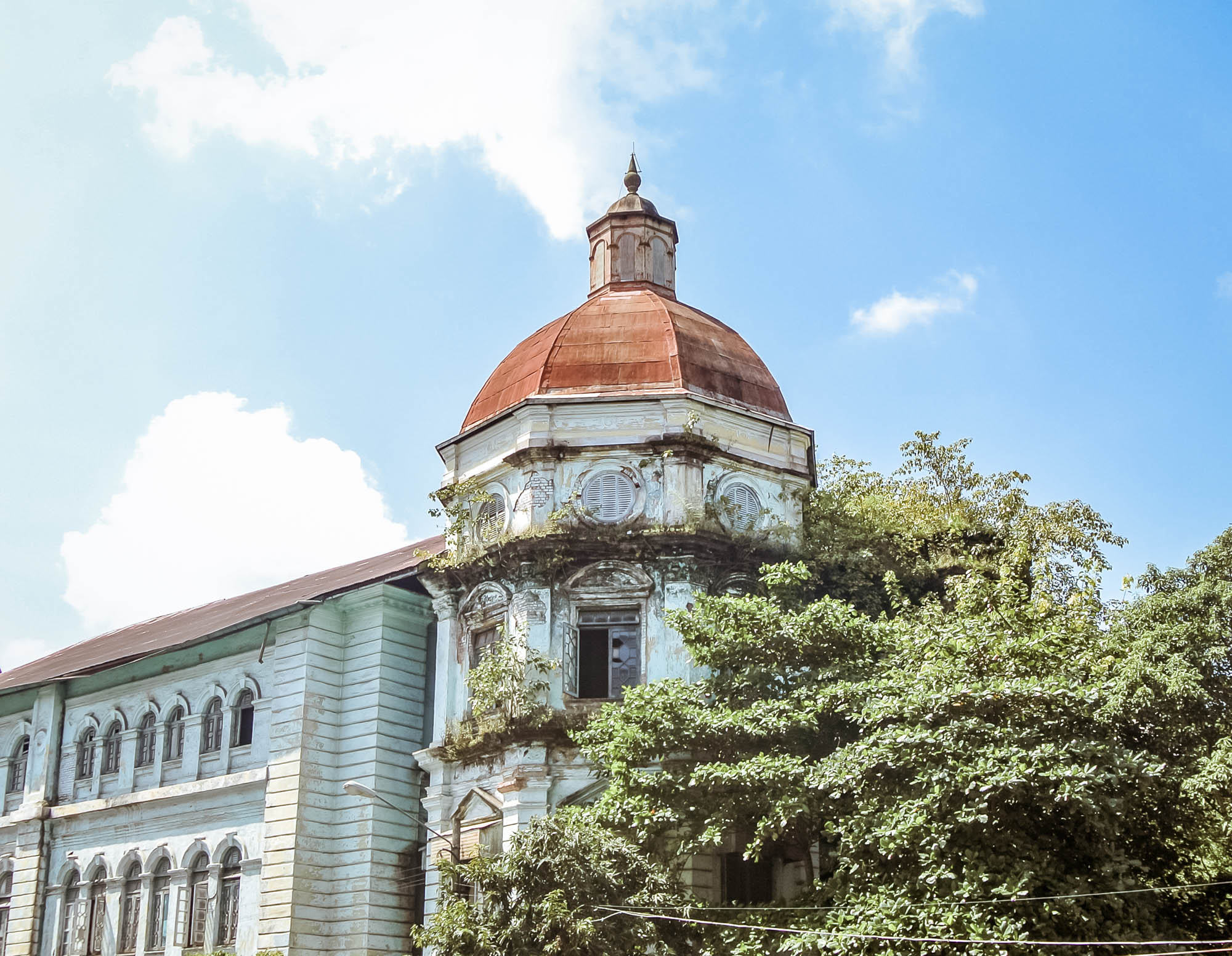 Colonial Yangon Building
