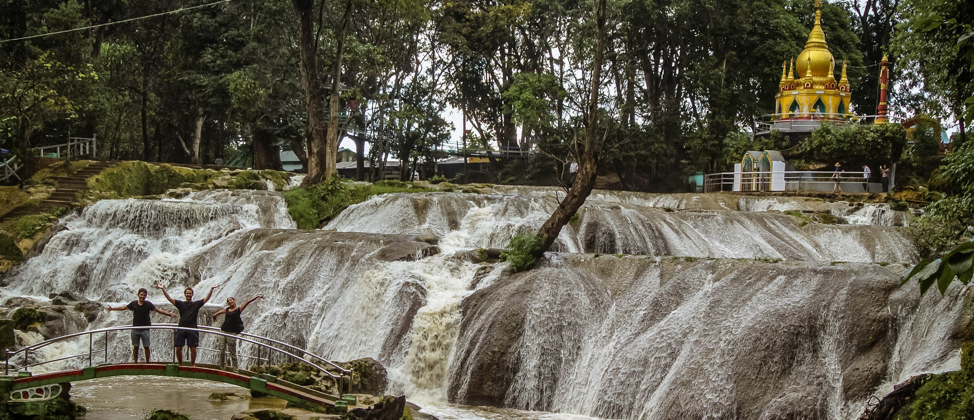 Waterfall in Myanmar