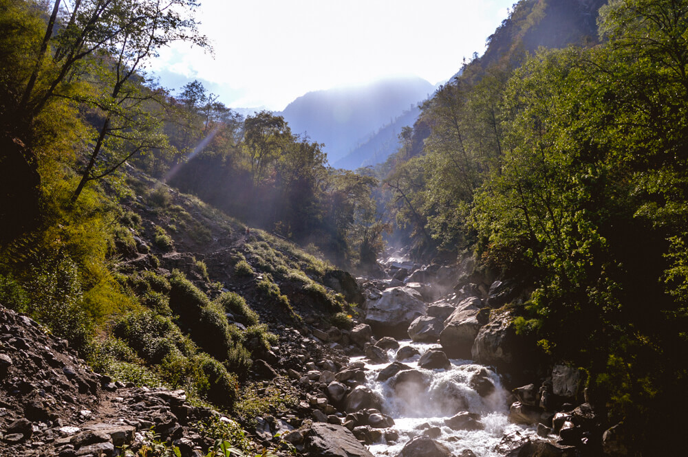 River on the Langtang Trek