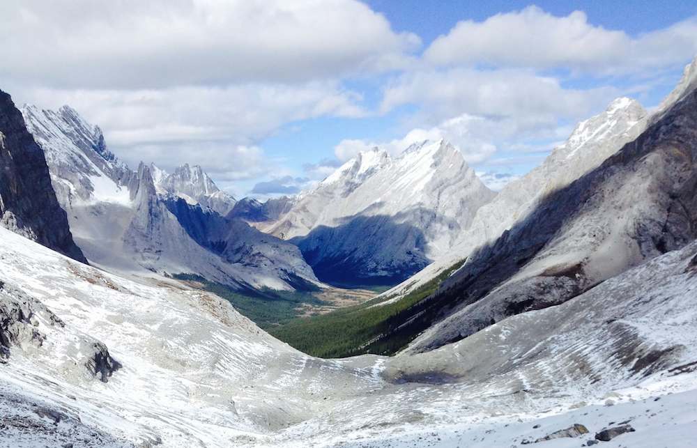 Rae Glacier Near Banff