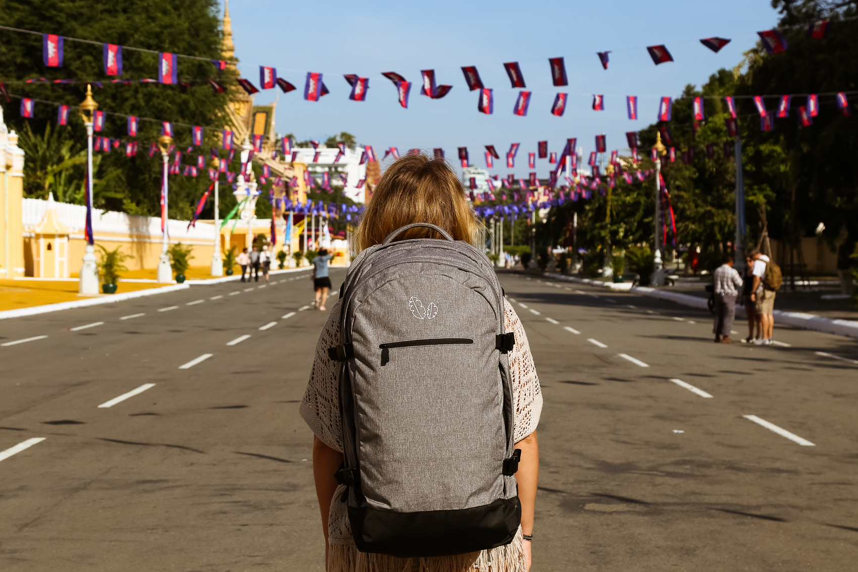 Backpacker in Cambodia