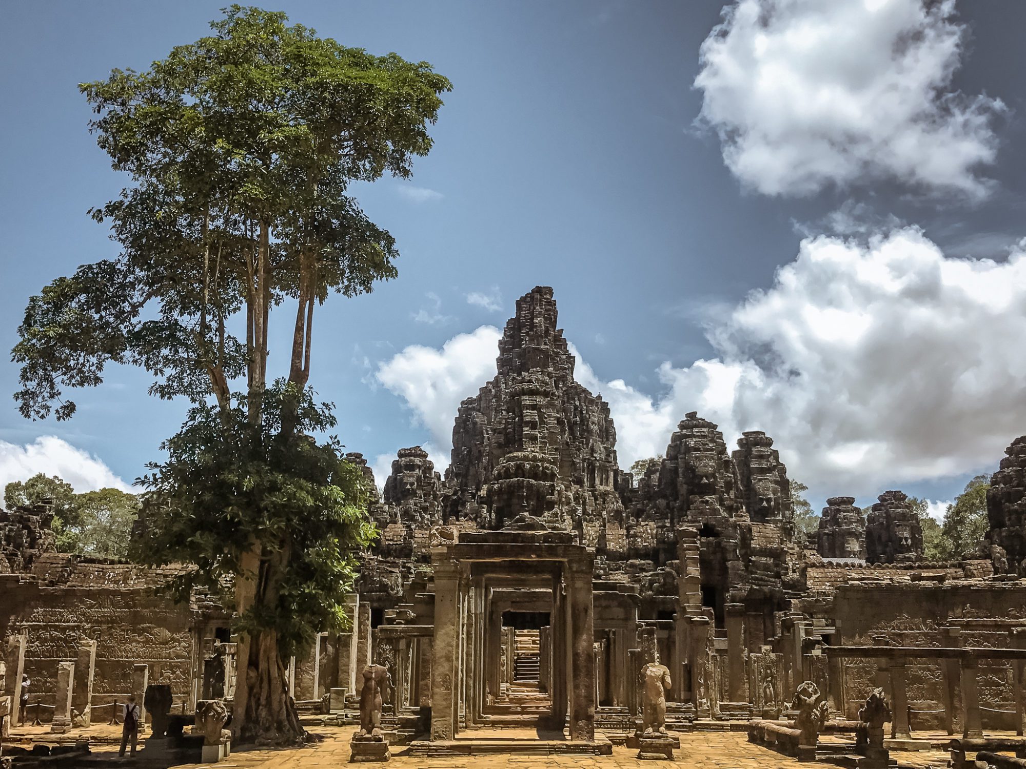 Bayon Temple in Cambodia's Siem Reap