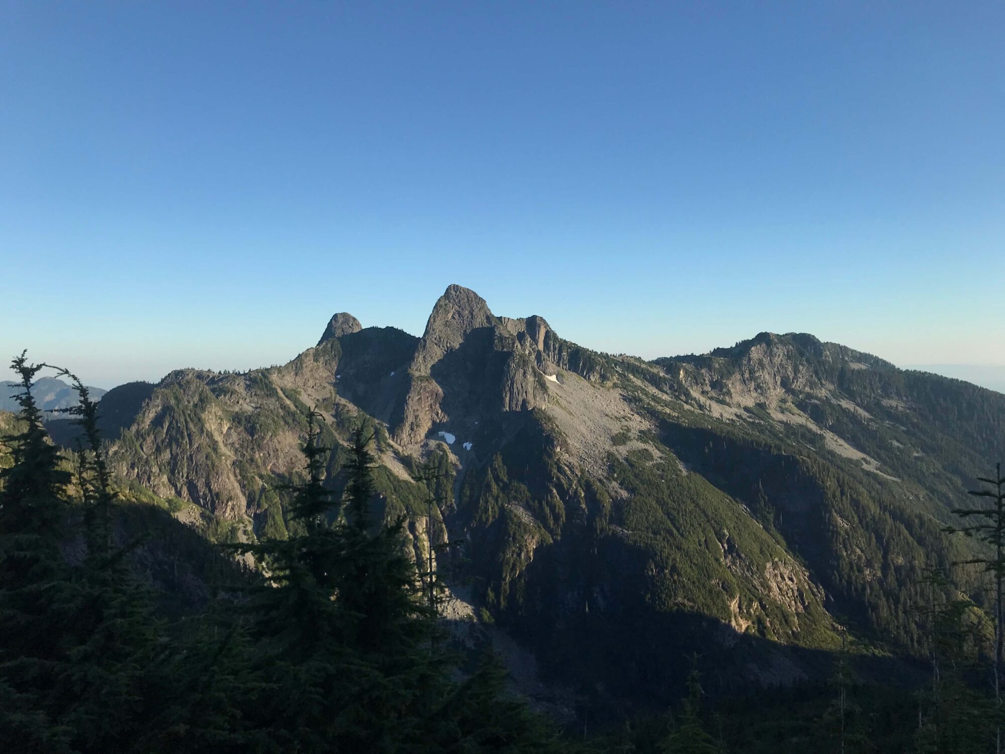 The Lions on the Howe Sound Crest Trail