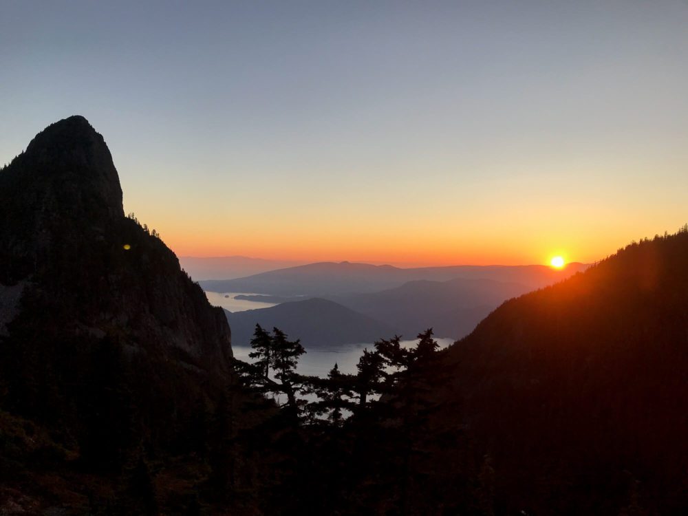 View from Magnesia Meadows on the Howe Sound Crest Trail