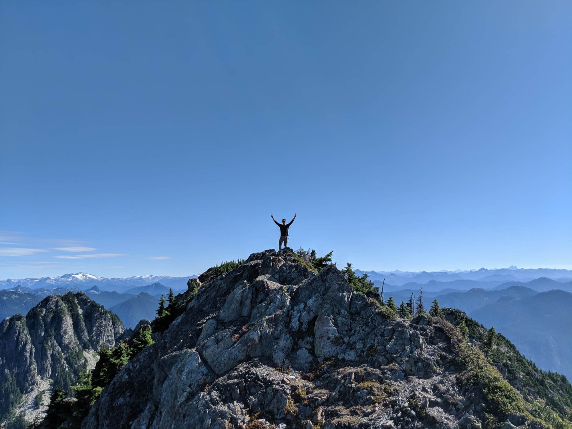 Brunswick Mountain on the howe sound crest trail