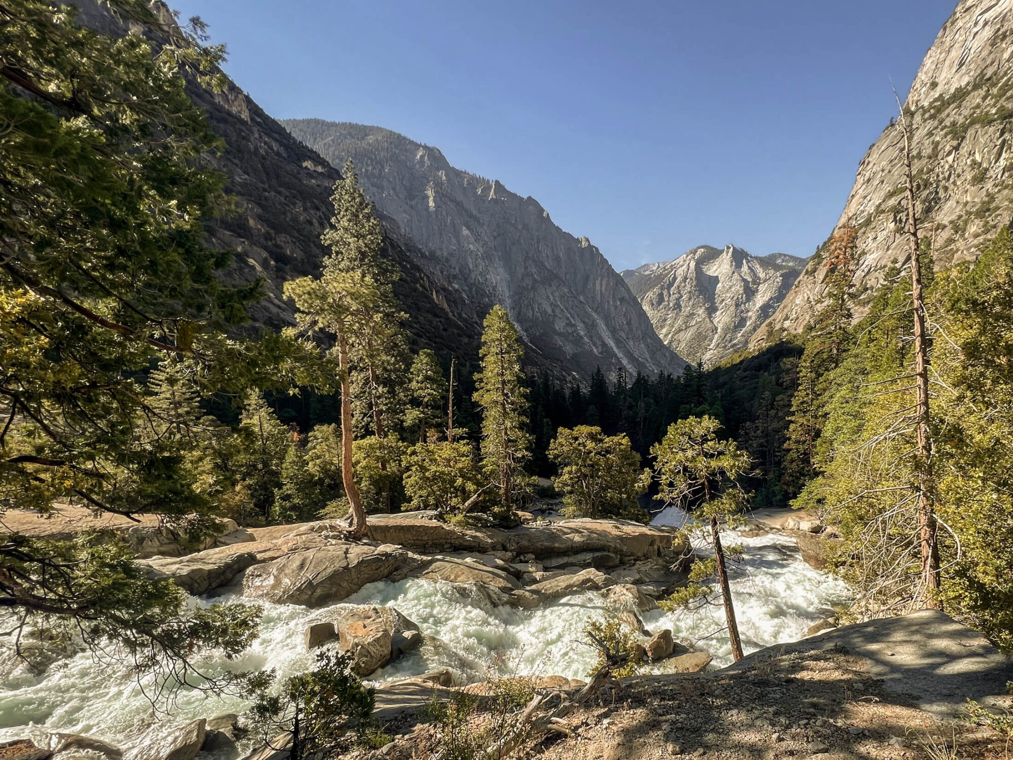 View down the Valley from Mist Falls