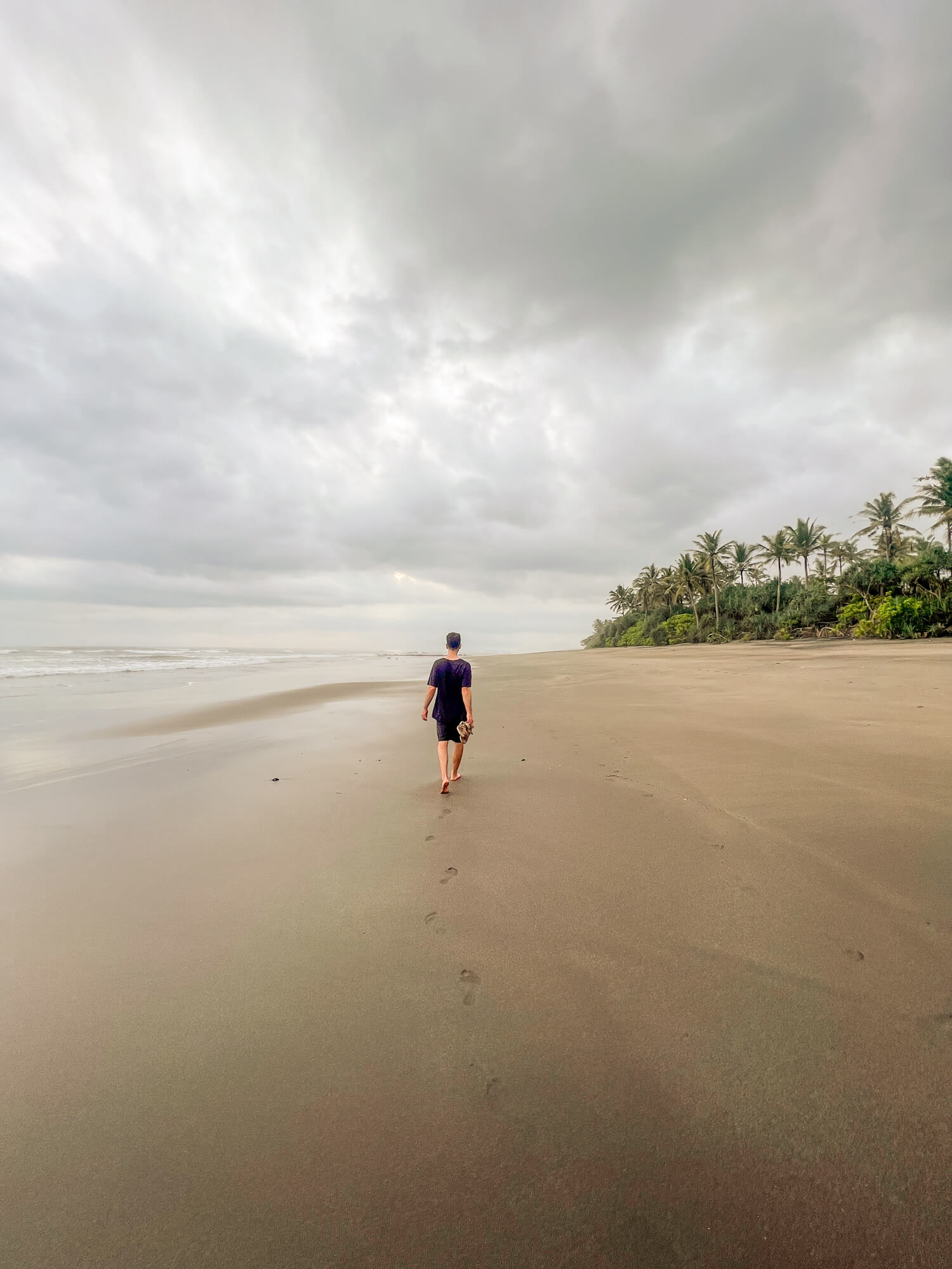 Deserted Beach in Bali