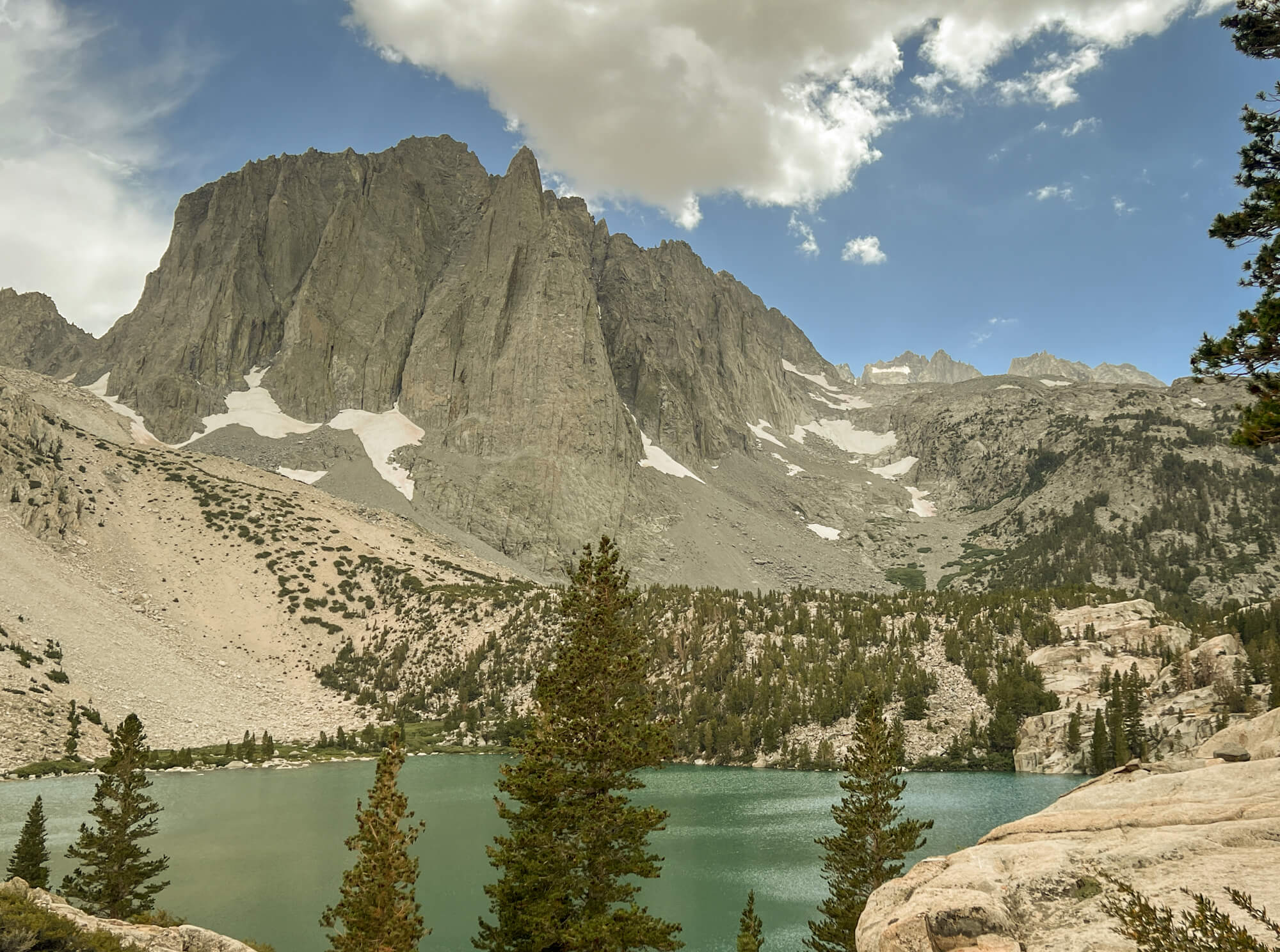 Second Lake Views to Tample Crag