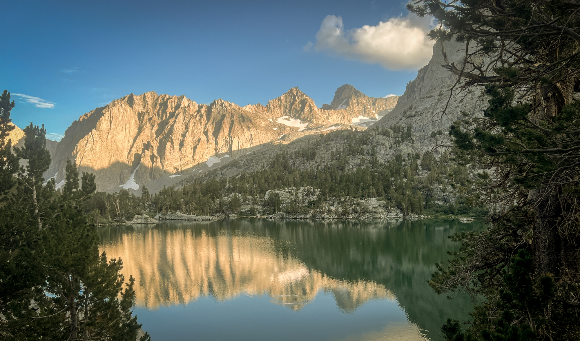 Fifth Lake in the Big Pine Lakes Area