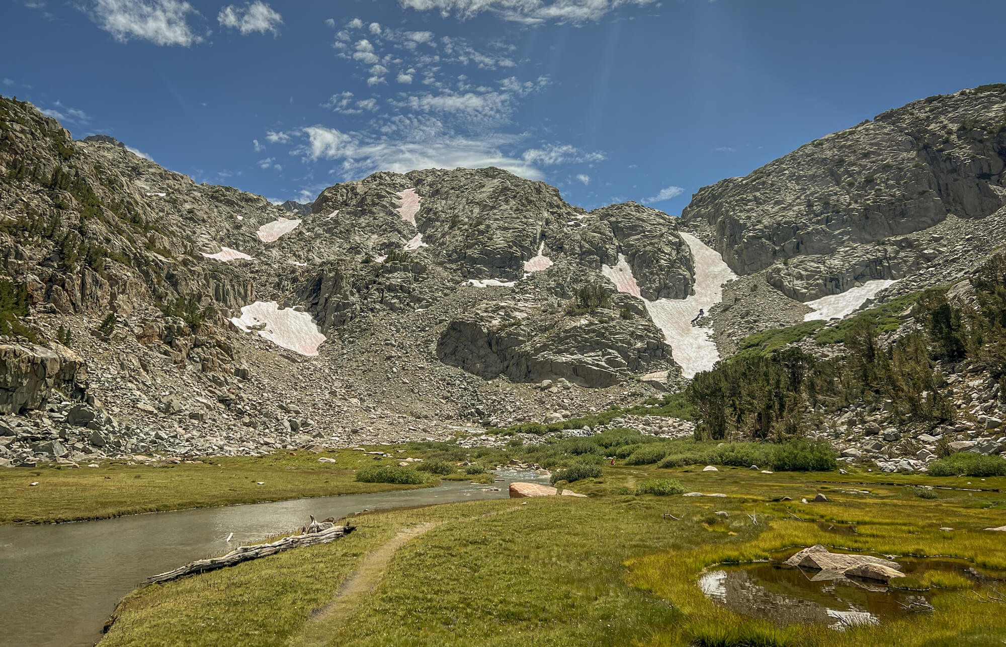 Sam Mack Meadow on the Palisades Glacier Trail